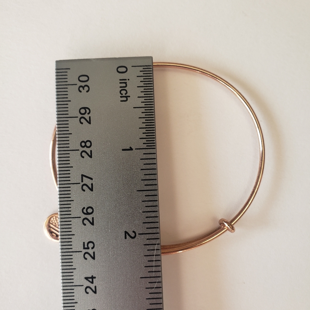Alex and Ani Women's Godspeed II ROG Bracelet, Shiny Rose Gold, - Picture 9 of 9
